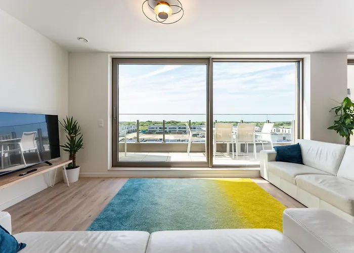 Lichtrijk En Ruim Met Zeezicht - 5p